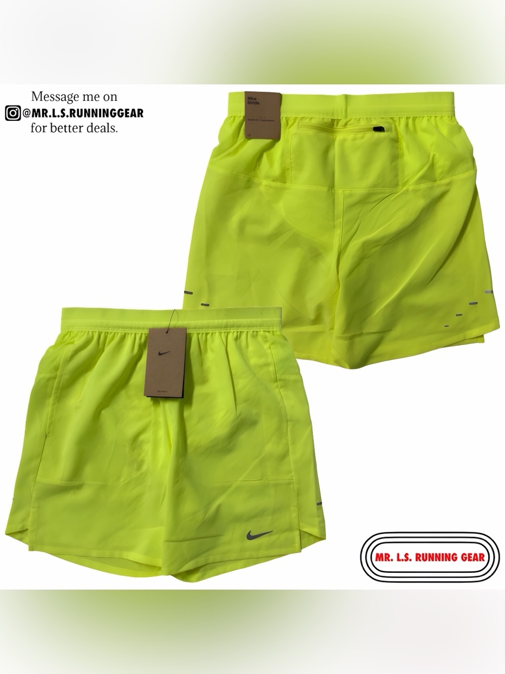 Nike Stride Dri-FIT Kids Running Shorts IO0519-737